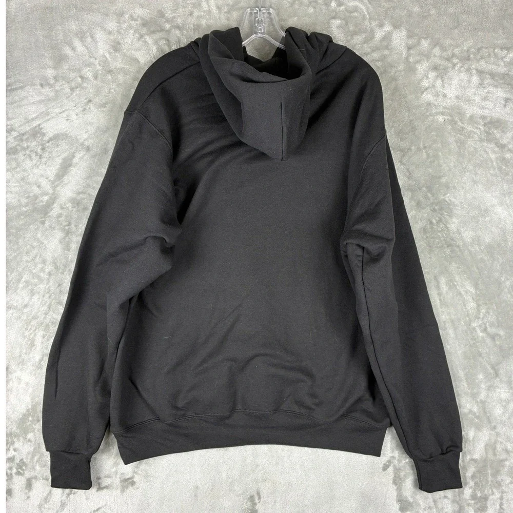 NWOT Champion Men Black Pullover Hoodie Sweatshirt Large Authentic Athleticwear‎